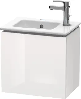 Duravit L-Cube Servantskap m/1 d&#248;r, ven 420x400x294 mm, Hvit H&#248;yglans Lakk