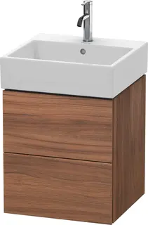 Duravit L-Cube Servantskap m/2 skuffer 484x544x459 mm, Natur Valn&#248;tt