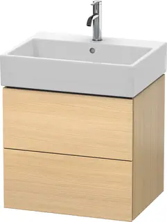 Duravit L-Cube Servantskap m/2 skuffer 484x544x459 mm, Middelhavs Eik