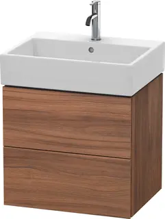 Duravit L-Cube Servantskap m/2 skuffer 484x544x459 mm, Natur Valn&#248;tt