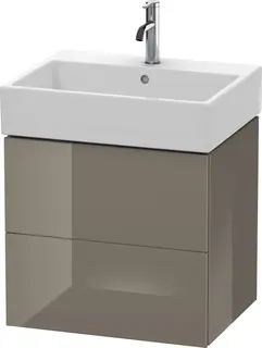 Duravit L-Cube Servantskap m/2 skuffer 484x544x459 mm, Flanellgr&#229; HG