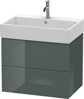 Duravit L-Cube Servantskap m/2 skuffer 684x544x459 mm, Dolomittgr&#229; HG