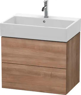 Duravit L-Cube Servantskap m/2 skuffer 684x544x459 mm, Ticino Kirseb&#230;r