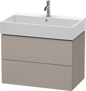 Duravit L-Cube Servantskap m/2 skuffer 784x544x459 mm, Terra