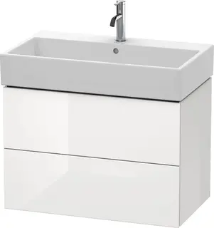 Duravit L-Cube Servantskap m/2 skuffer 784x544x459 mm, Hvit H&#248;yglans