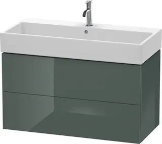 Duravit L-Cube Servantskap m/2 skuffer 984x544x459 mm, Dolomittgr&#229; HG