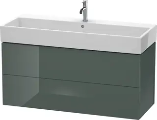 Duravit L-Cube Servantskap m/2 skuffer 1184x544x459 mm, Dolomittgr&#229; HG