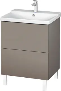 Duravit L-Cube Servantskap m/2 skuffer 620x709x481 mm, Terra