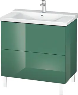 Duravit L-Cube Servantskap m/2 skuffer 620x709x481 mm, Jadegr&#248;nn HG