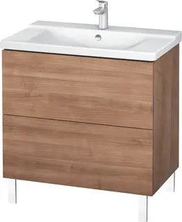 Duravit L-Cube Servantskap m/2 skuffer 820x709x481 mm, Ticino Kirseb&#230;r