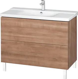 Duravit L-Cube Servantskap m/2 skuffer 1020x709x481 mm, Ticino Kirseb&#230;r