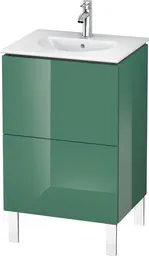 Duravit L-Cube Servantskap m/2 skuffer 520x704x419 mm, Jadegr&#248;nn HG