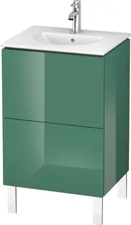 Duravit L-Cube Servantskap m/2 skuffer 520x704x419 mm, Jadegrønn HG