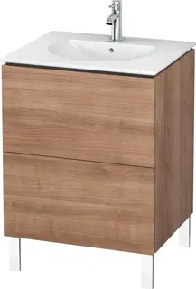 Duravit L-Cube Servantskap m/2 skuffer 620x704x614 mm, Ticino Kirseb&#230;r