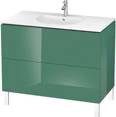 Duravit L-Cube Servantskap m/2 skuffer 1020x704x534 mm, Jadegr&#248;nn HG