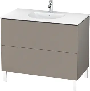 Duravit L-Cube Servantskap m/2 skuffer 1020x704x534 mm, Terra