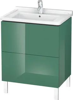 Duravit L-Cube Servantskap m/2 skuffer 1020x704x534 mm, Jadegr&#248;nn HG