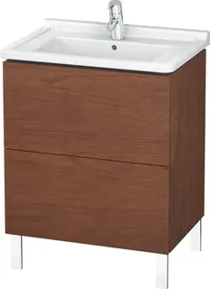 Duravit L-Cube Servantskap m/2 skuffer 1020x704x534 mm, Amerikansk Valn&#248;tt