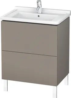 Duravit L-Cube Servantskap m/2 skuffer 1020x704x534 mm, Terra