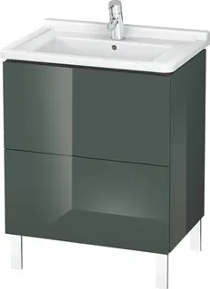 Duravit L-Cube Servantskap m/2 skuffer 1020x704x534 mm, Dolomittgr&#229; HG