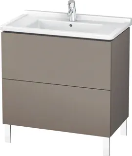 Duravit L-Cube Servantskap m/2 skuffer 820x712x469 mm, Terra