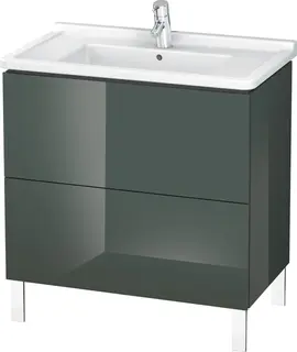 Duravit L-Cube Servantskap m/2 skuffer 820x712x469 mm, Dolomittgr&#229; HG