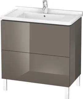 Duravit L-Cube Servantskap m/2 skuffer 820x712x469 mm, Flanellgr&#229; HG