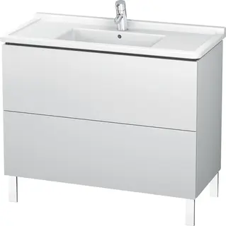 Duravit L-Cube Servantskap m/2 skuffer 1020x712x469 mm, Hvit Matt