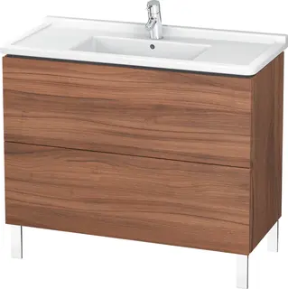 Duravit L-Cube Servantskap m/2 skuffer 1020x712x469 mm, Natur Valn&#248;tt