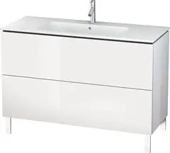 Duravit L-Cube Servantskap m/2 skuffer 1220x481 mm, For Me By Starck servant