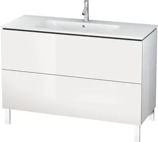 Duravit L-Cube Servantskap m/2 skuffer 1220x481 mm, For Me By Starck servant