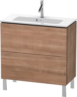 Duravit L-Cube Servantskap m/2 skuffer 820x704x391 mm, Ticino Kirseb&#230;r