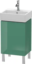 Duravit L-Cube Servantskap m/1 dør, ven 434x593x341 mm, Jadegrønn HG