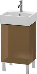 Duravit L-Cube Servantskap m/1 d&#248;r, ven 434x593x341 mm, Olivenbrun HG