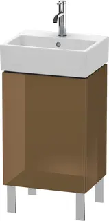 Duravit L-Cube Servantskap m/1 dør, ven 434x593x341 mm, Olivenbrun HG
