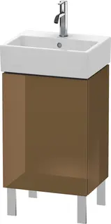 Duravit L-Cube Servantskap m/1 d&#248;r, ven 434x593x341 mm, Olivenbrun HG