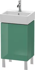 Duravit L-Cube Servantskap m/1 dør, høy 434x593x341 mm, Jadegrønn HG