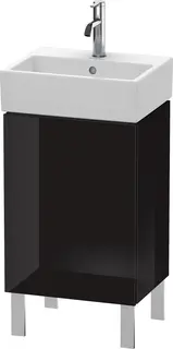 Duravit L-Cube Servantskap m/1 d&#248;r, h&#248;y 434x593x341 mm, Sort H&#248;yglans