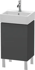 Duravit L-Cube Servantskap m/1 d&#248;r, h&#248;y 434x593x341 mm, Grafitt Matt