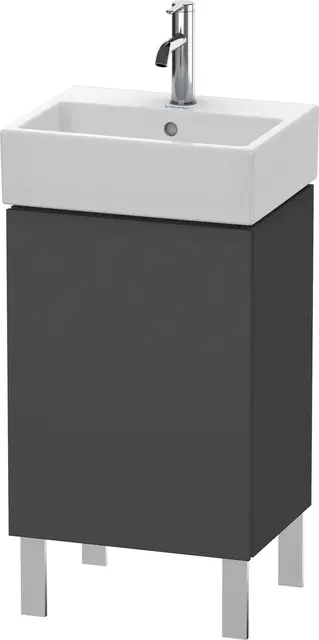 Duravit L-Cube Servantskap m/1 dør, høy 434x593x341 mm, Grafitt Matt 