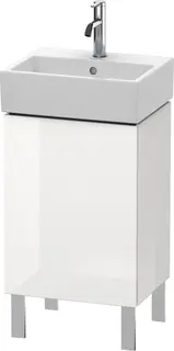 Duravit L-Cube Servantskap m/1 d&#248;r, h&#248;y 434x593x341 mm, Hvit H&#248;yglans Lakk