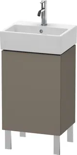 Duravit L-Cube Servantskap m/1 d&#248;r, h&#248;y 434x593x341 mm, Flanellgr&#229; Matt