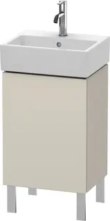 Duravit L-Cube Servantskap m/1 d&#248;r, h&#248;y 434x593x341 mm, Taupe Matt