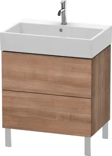 Duravit L-Cube Servantskap m/2 skuffer 684x582x459 mm, Ticino Kirseb&#230;r