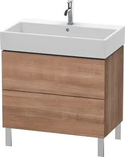 Duravit L-Cube Servantskap m/2 skuffer 784x582x459 mm, Ticino Kirseb&#230;r