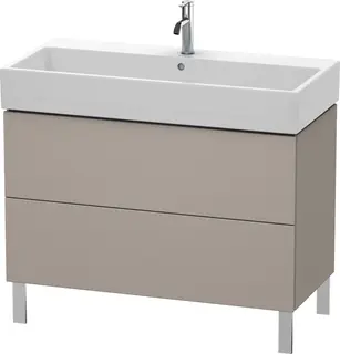 Duravit L-Cube Servantskap m/2 skuffer 984x582x459 mm, Terra