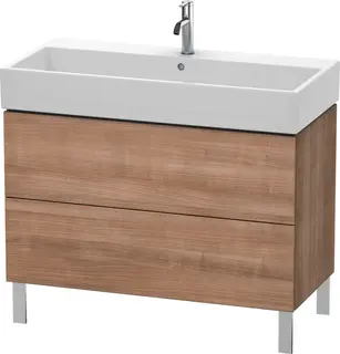 Duravit L-Cube Servantskap m/2 skuffer 984x582x459 mm, Ticino Kirseb&#230;r