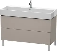 Duravit L-Cube Servantskap m/2 skuffer 1184x582x459 mm, Terra