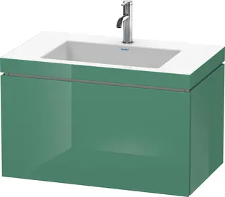 Duravit L-Cube Servantskap m/1 skuff 800x500x480 mm, Jadegr&#248;nn HG