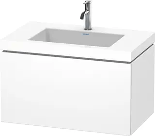 Duravit L-Cube Servantskap m/1 skuff 800x500x480 mm, Hvit Matt